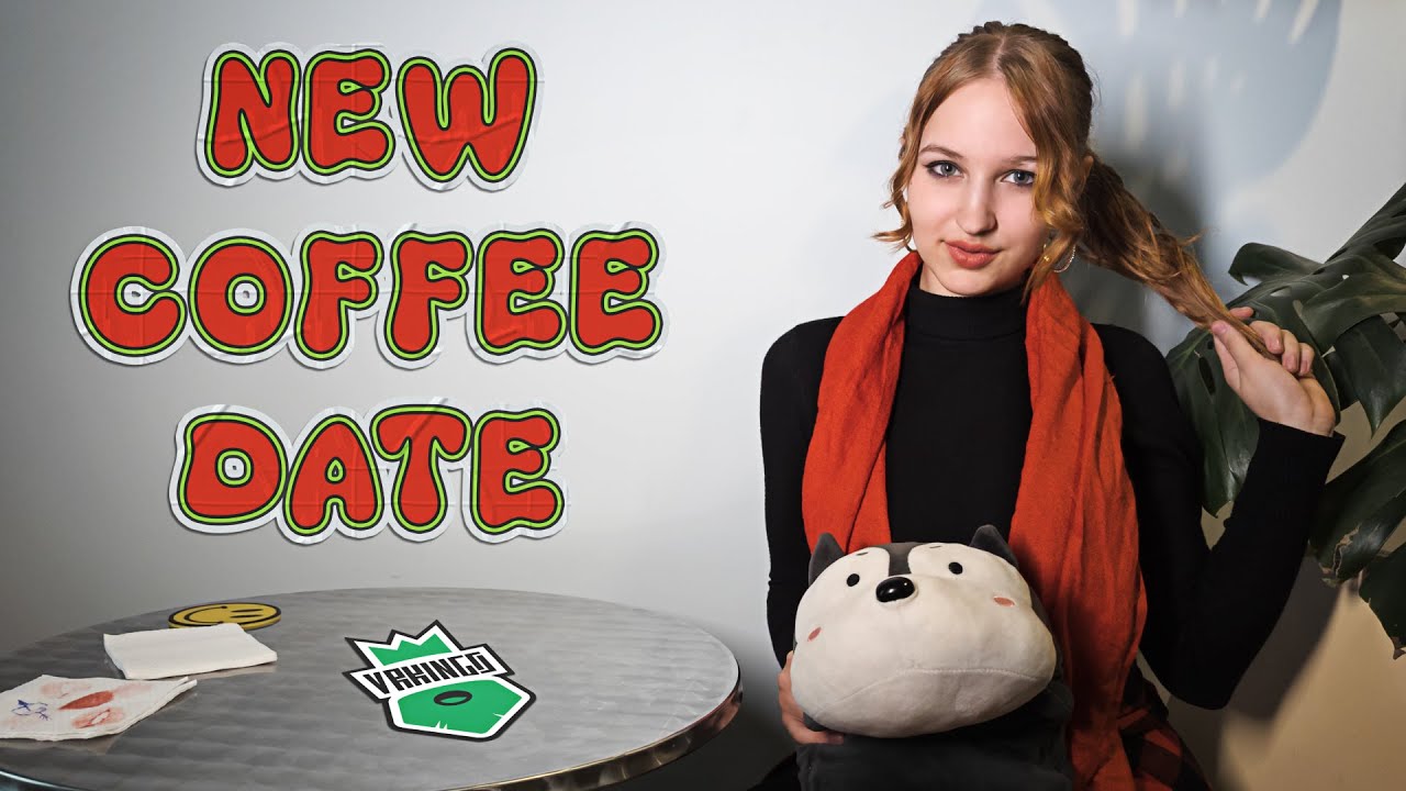 New Coffee Date &bull; POV 180 Degrees with ASMR and Mukbang &bull; 4K &bull; 5K &bull; 6K VR Video