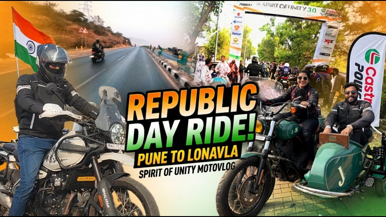 26th January Bike Ride 🇮🇳 | Pune to Lonavla Motovlog | Spirit of Unity 2026