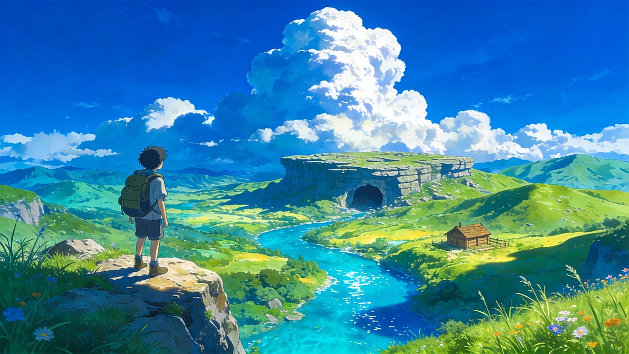 A Journey Beyond the Valley | Peaceful Fantasy Music & Daytime Ambience