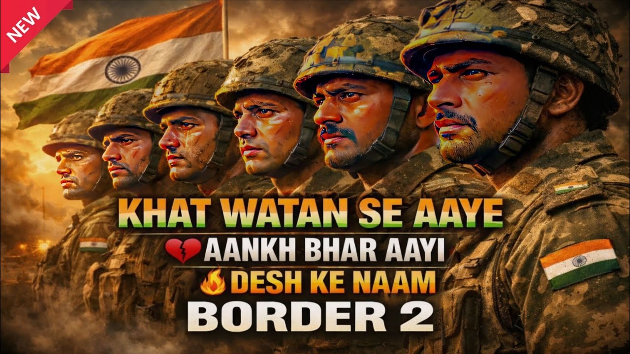 Khat Watan Se Aaye 🇮🇳 | Emotional Army Song 2025 | Deshbhakti Song | Imoo Studios