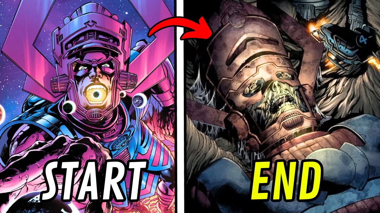 The ENTIRE CATASTROPHIC Story Of GALACTUS!
