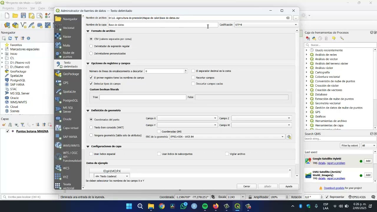 Interpolación IDW - QGIS