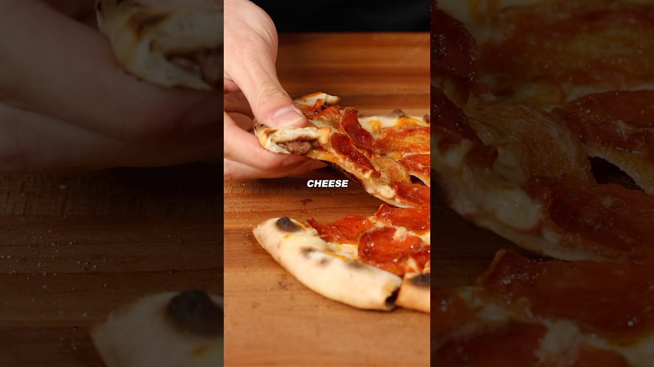 Nutella stuffed crust #food #foodasmr #recipe #cooking