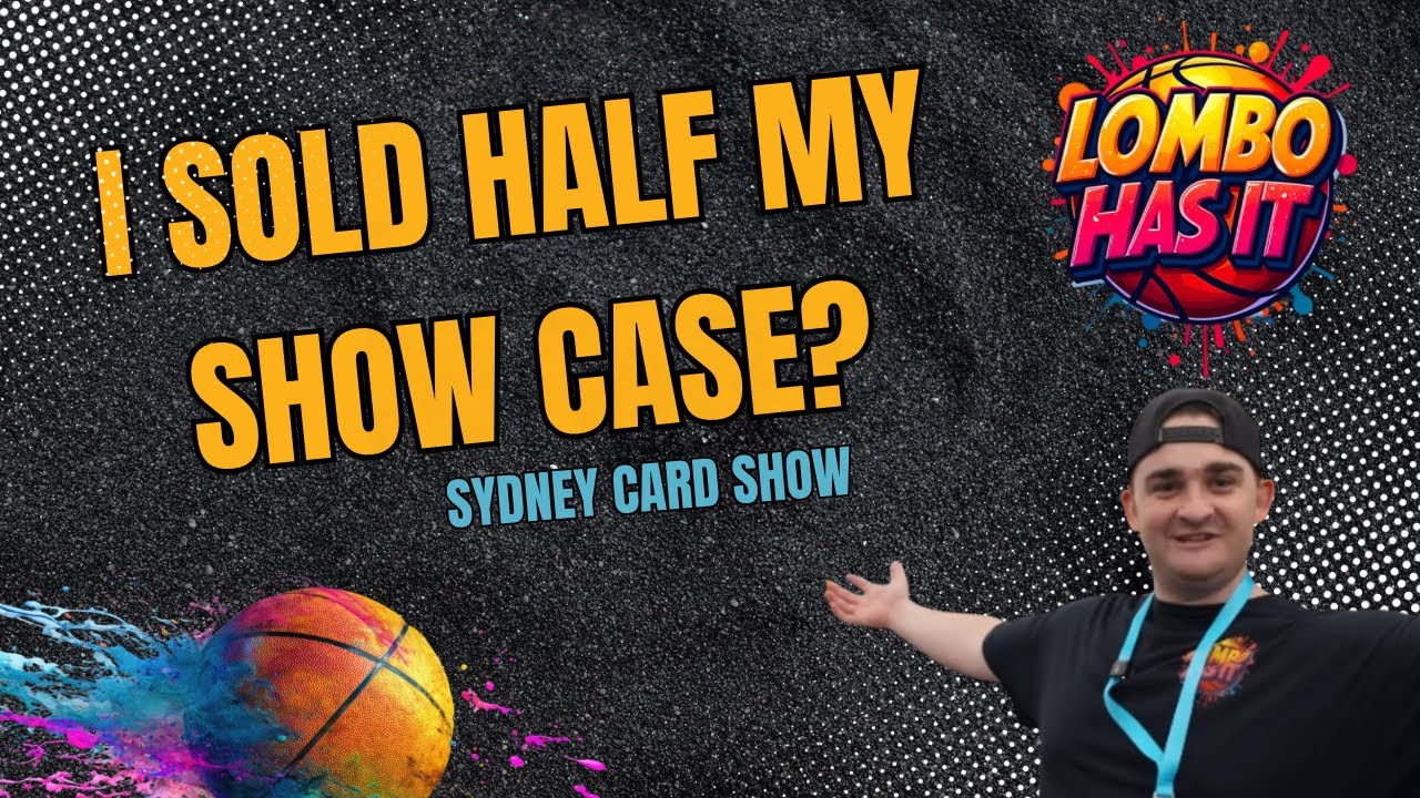 I SOLD Sooo Many CARDS 🤯 First Card Show of 2026!