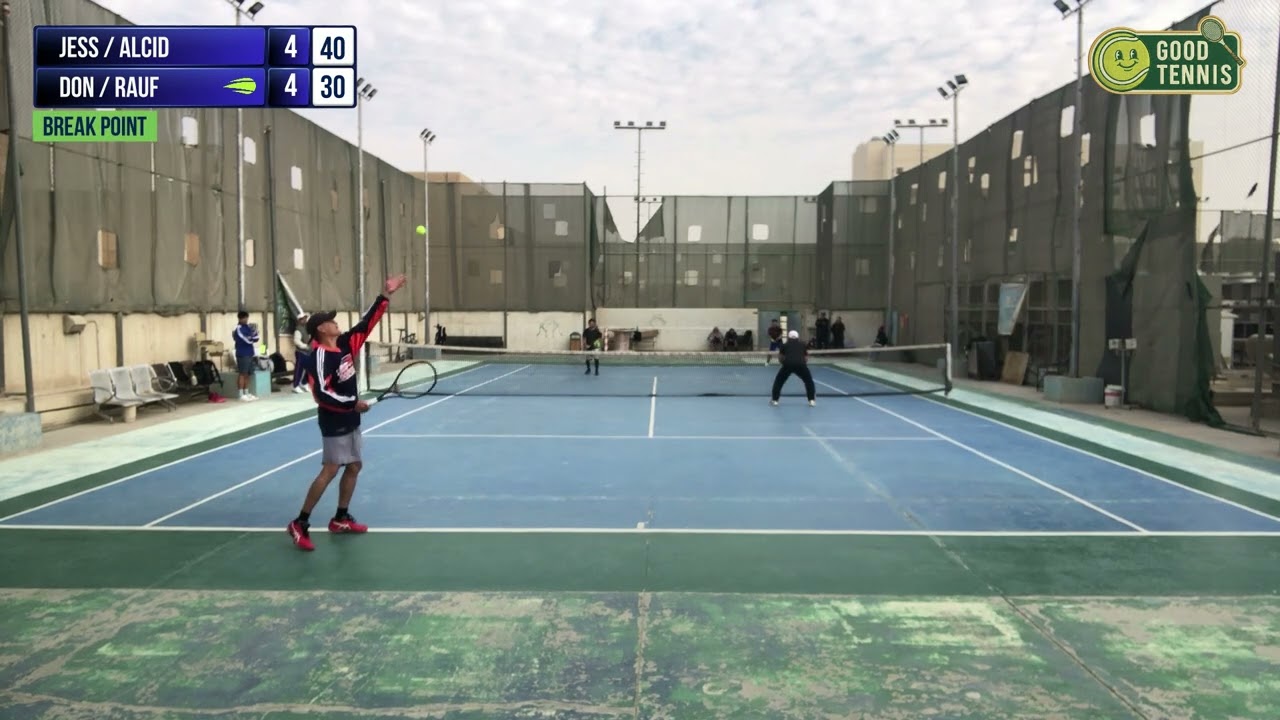 Jessy/Alcid vs Don/Rauf | Doubles Friendly Match | PSMMC Skydome | Good Tennis