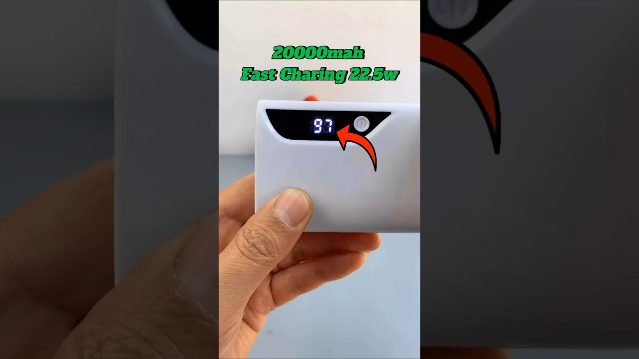 Power bank | 20000mah fast Charging 22.5 watt china new launched #powerbank #satisfying