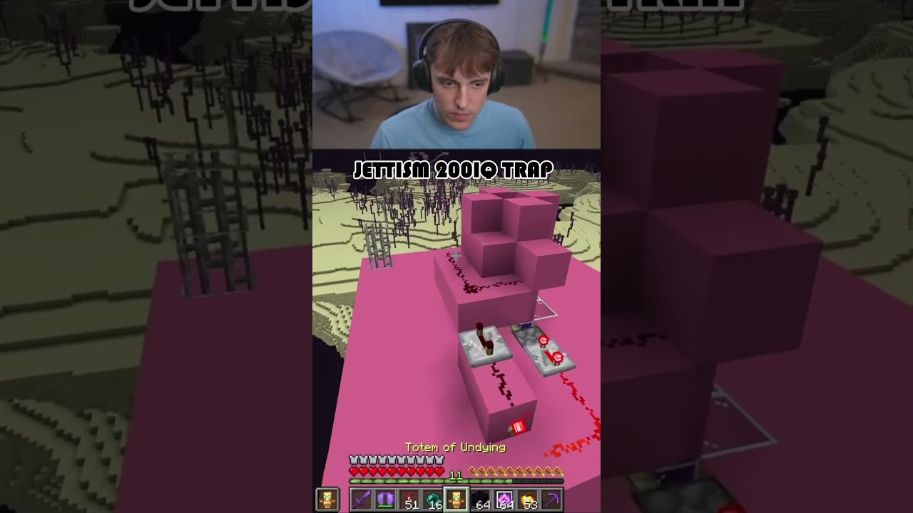 Jettism Traps DrDonutt with this insane strategy🤯#minecraft #donutsmp