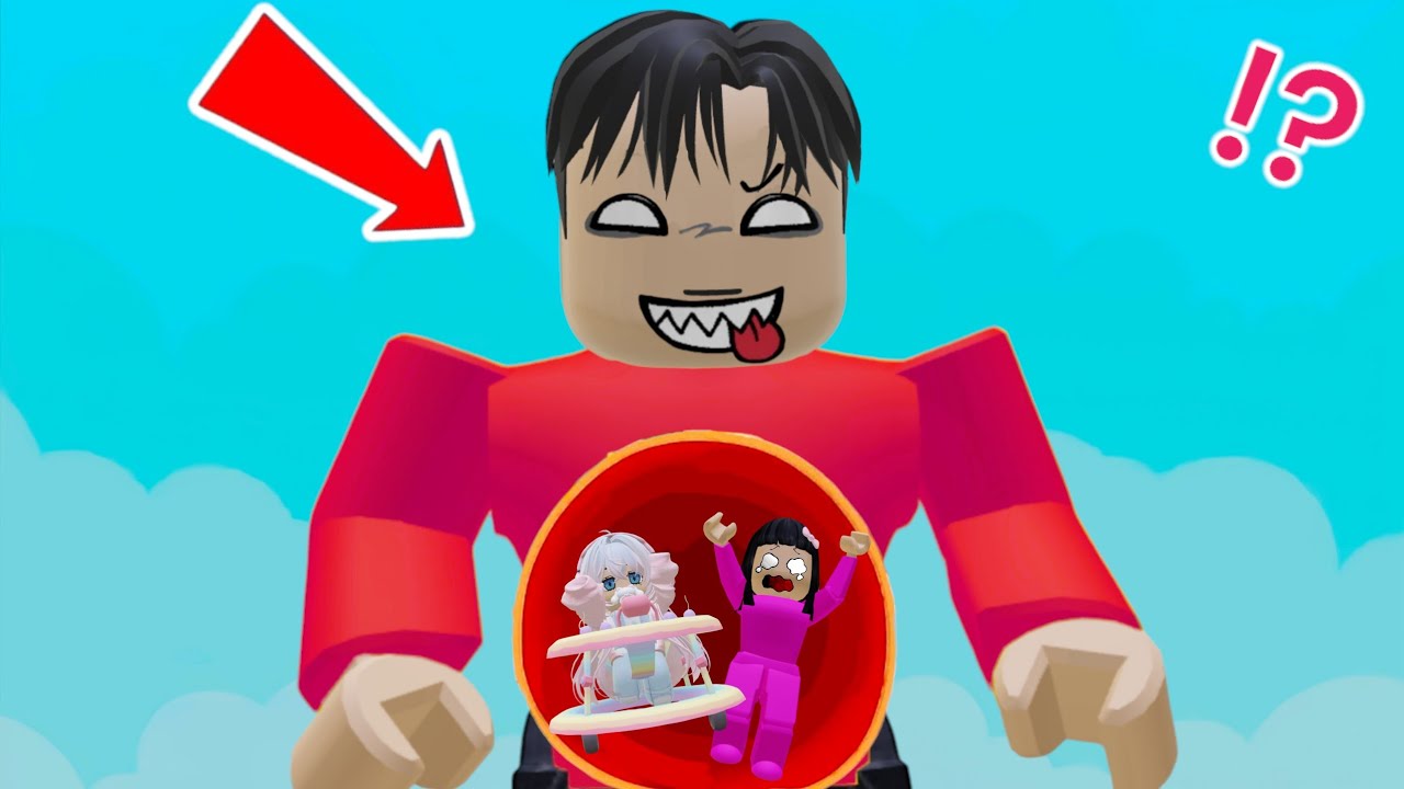 GAWAT! Kak Yuta Jadi Jahat! Mio Dan Baby Celine Masuk Ke Dalam Mulut Kak Yuta! Roblox