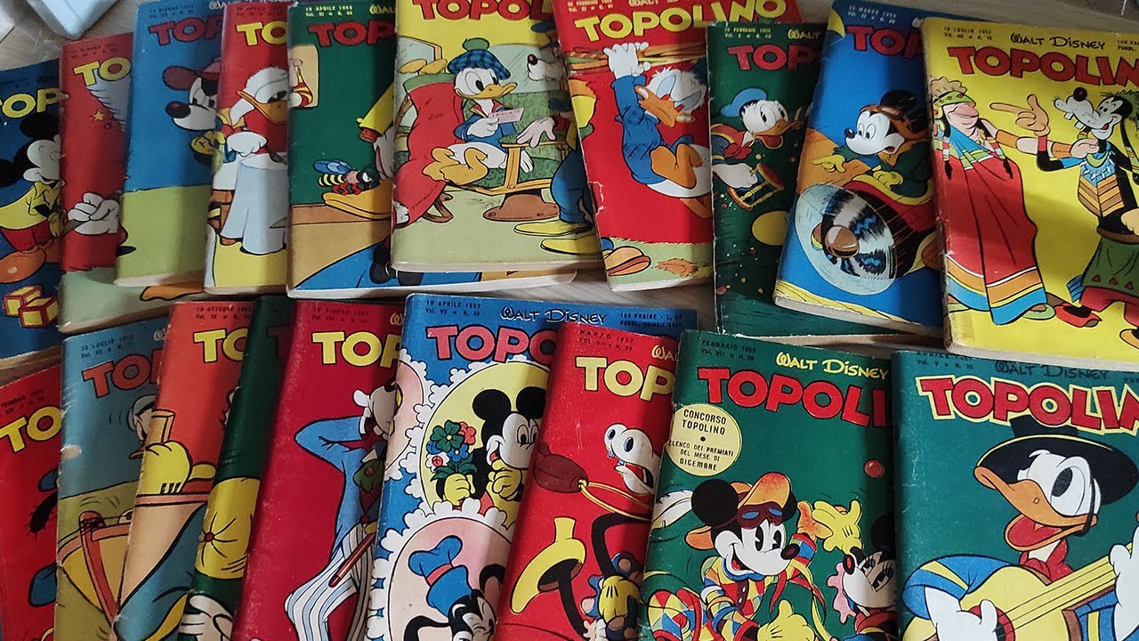 Acquisto 20 Topolino anni '50... Buon Natale!