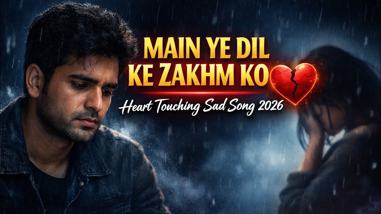 💔 Main Ye Dil Ke Zakhm Ko | Heart Touching Sad Song 2026 | Official Video
