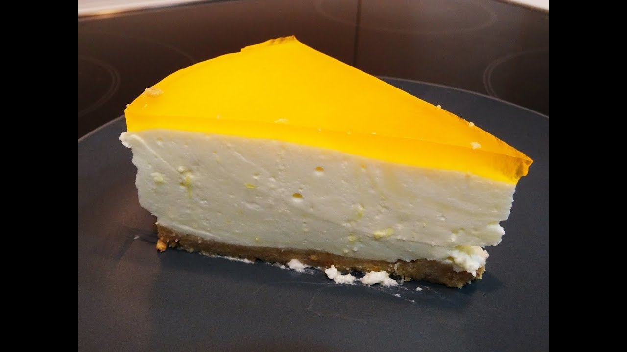 TARTA CHEESECAKE DE NARANJA - TARTA DE NARANJA SIN HORNO - Receta 96