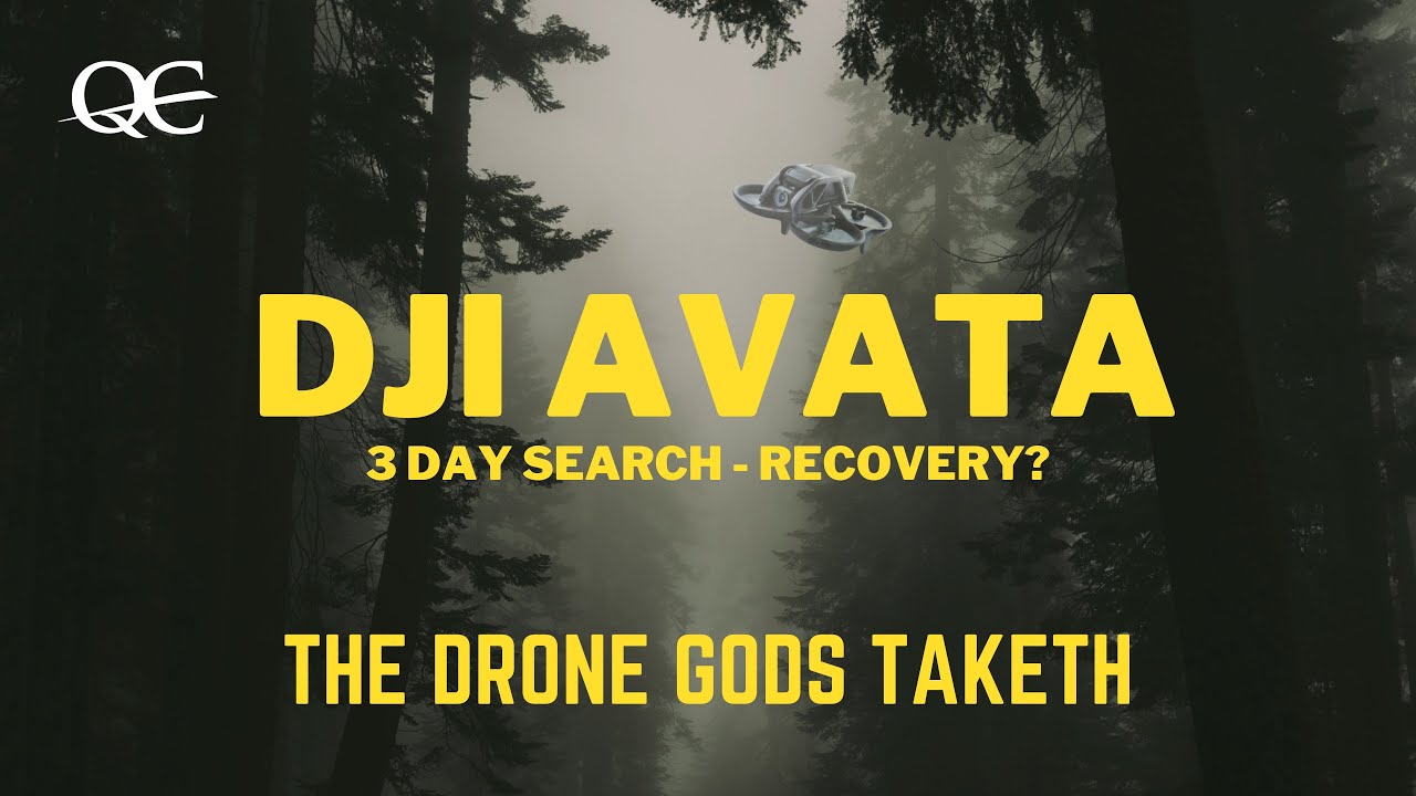 DJI Avata ~ Lost Signal & Lost Avata Cinewhoop / FPV Flyaway?