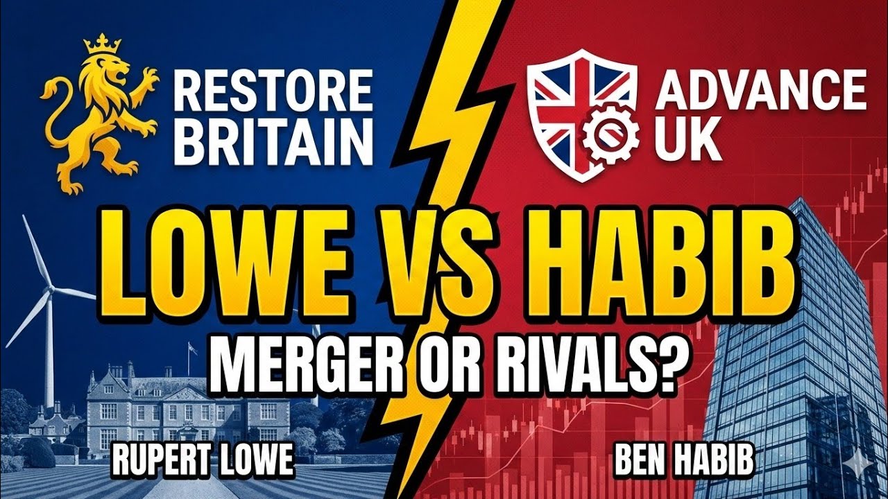 what's Rupert Lowe and Ben Habib been saying the last week ? my view. Restore & Advance (feb26)