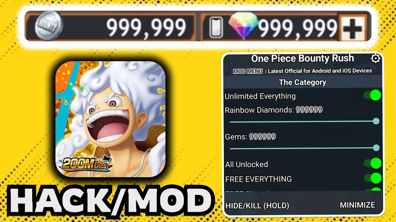 ONE PIECE Bounty Rush Hack 2026 🔥 Unlimited Rainbow Diamonds & Coins | Mod APK for iOS & Android