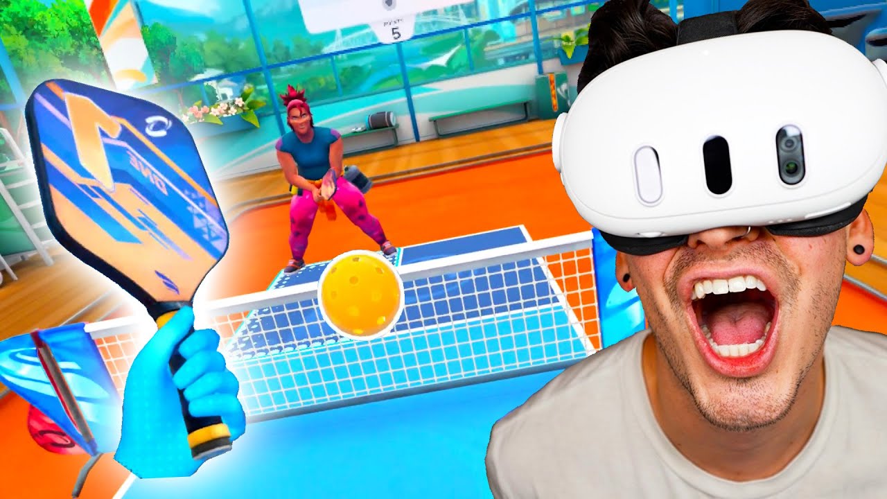 PICKLEBALL in VR is INCREDIBLE! (Home Sports)