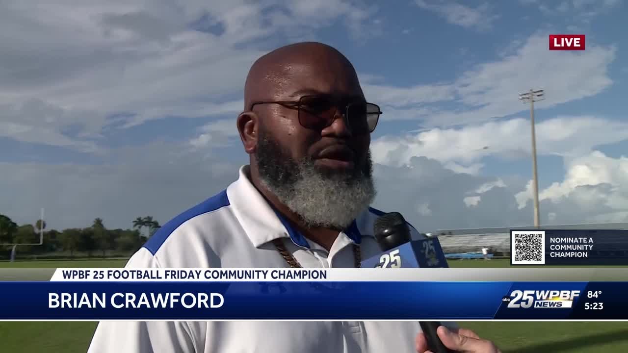 Football Friday Community Champion: Pahokee High School&rsquo;s Brian Crawford