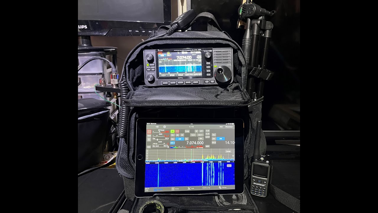 My Icom IC705 Go Bag
