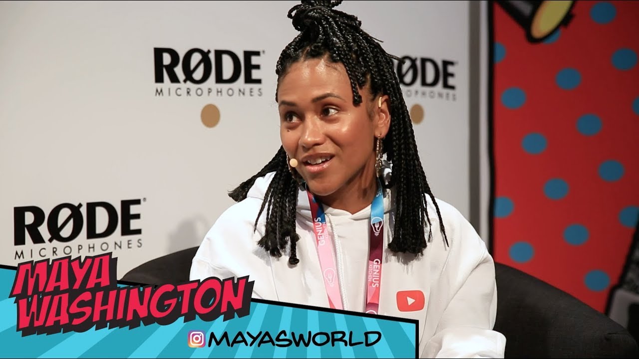 Maya Washington at VidCon 2018