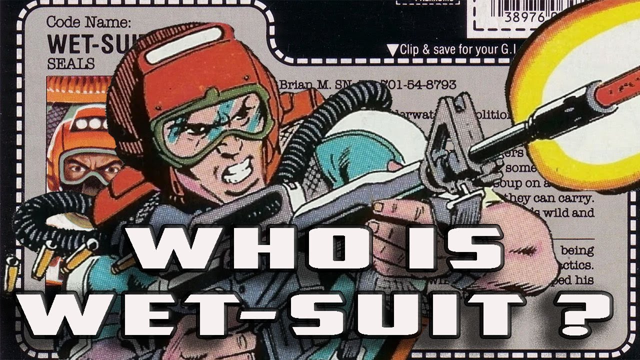 История и происхождение гидрокостюма GI Joe's!