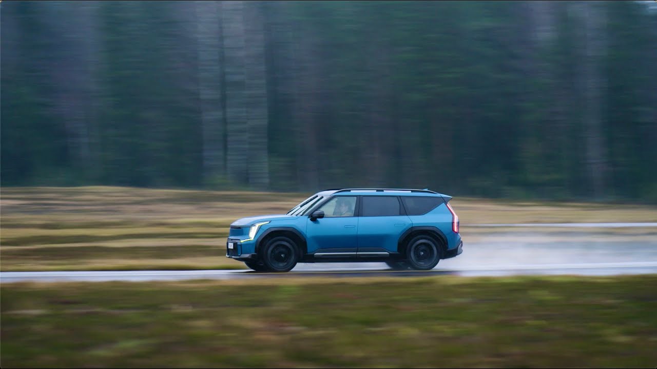 Markku Alén & Kia EV9 GT-Line (Teknavi 2023)