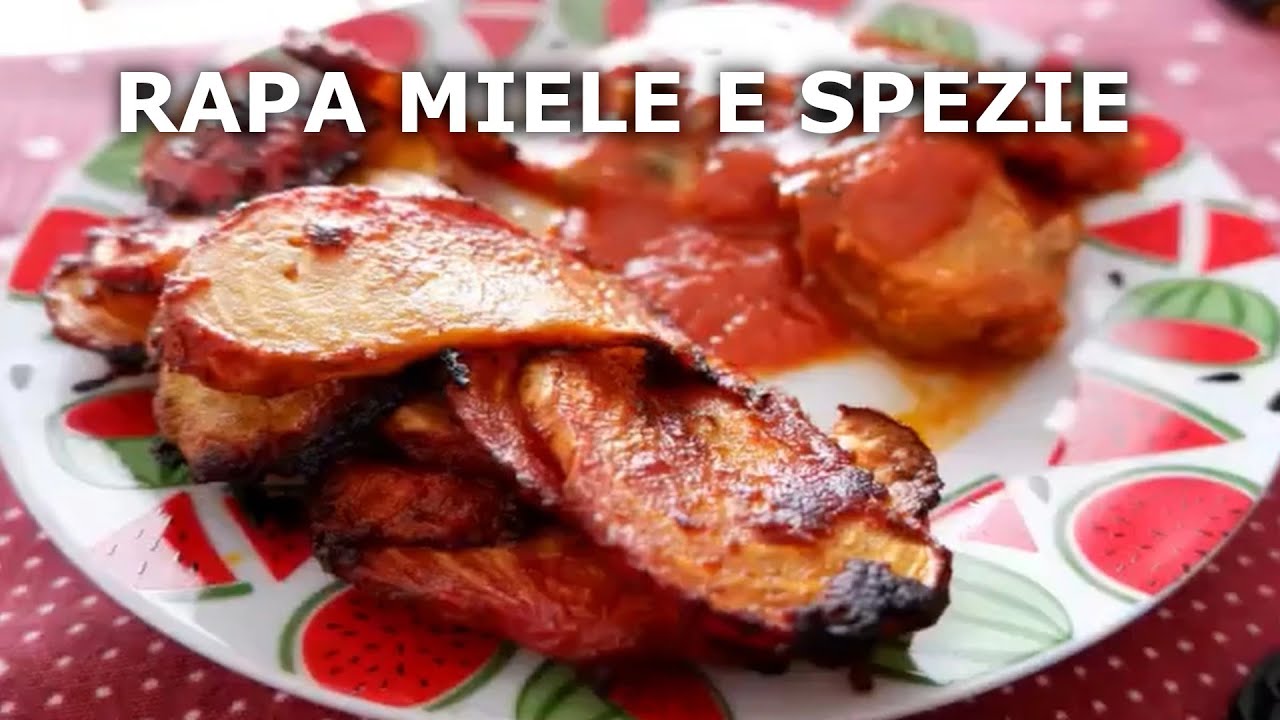Rapa al miele e spezie