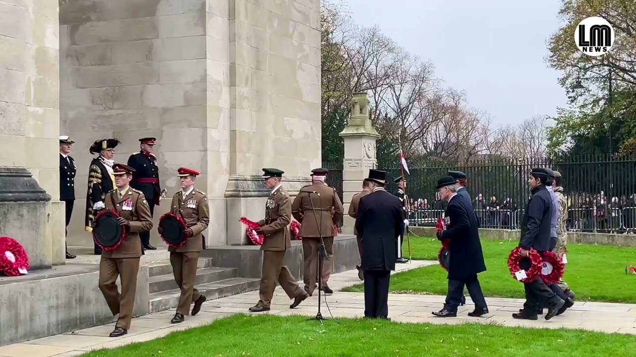 Remembrance Sunday Victoria Park Leicester