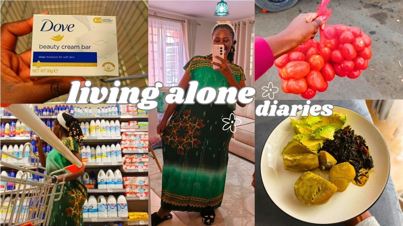 Дни из моей жизни в Кении | Дневники жизни в одиночестве | Покупка продуктов, приготовление пищи ...