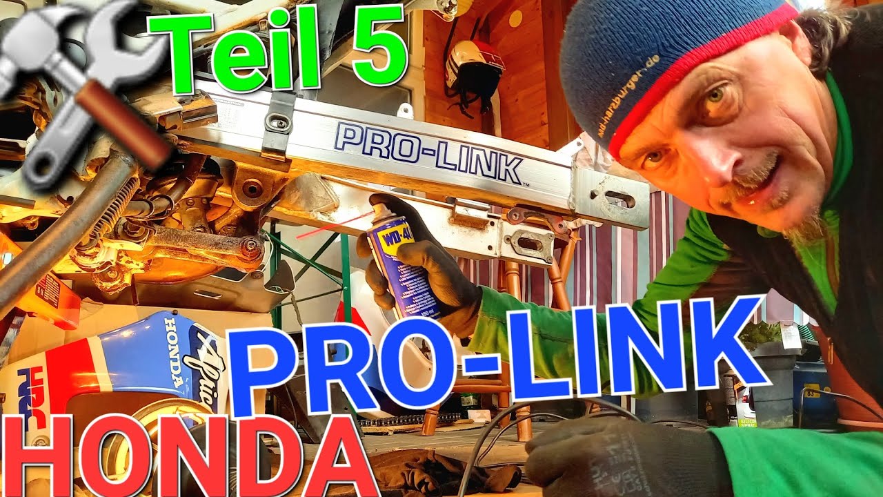 Wartung Honda PRO LINK System an der Africa Twin RD03 🛠 Teil 5 #classicbike #oldtimer #vintage