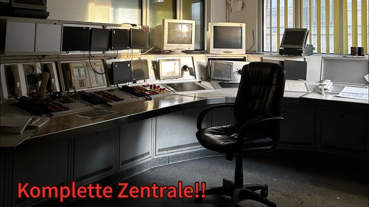 Komplette ZENTRALE gefunden😨 | wir gehen in eine VERLASSENE JVA 👮‍♂️
