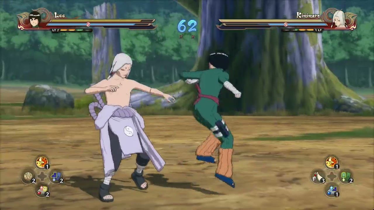Lee vs Kimimaro – Drunken Fist vs Tulang Mematikan!