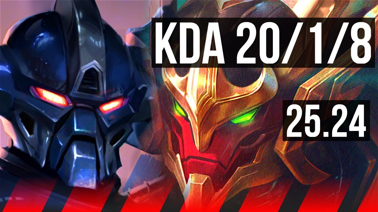 AATROX vs DARIUS (TOP) | Good KDA: 20/1/8, 54K damage | EUW Master | 25.24