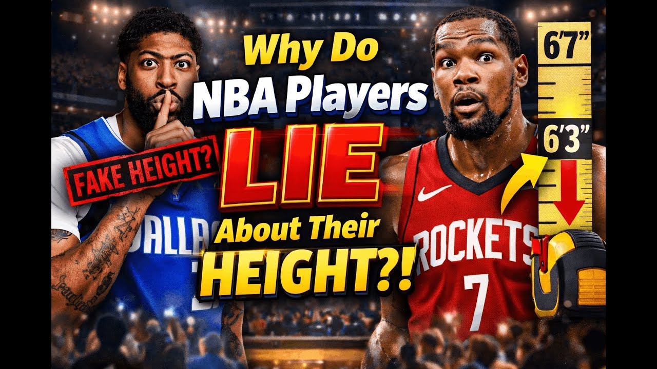 Why Do NBA Players Lie About Their Height?!