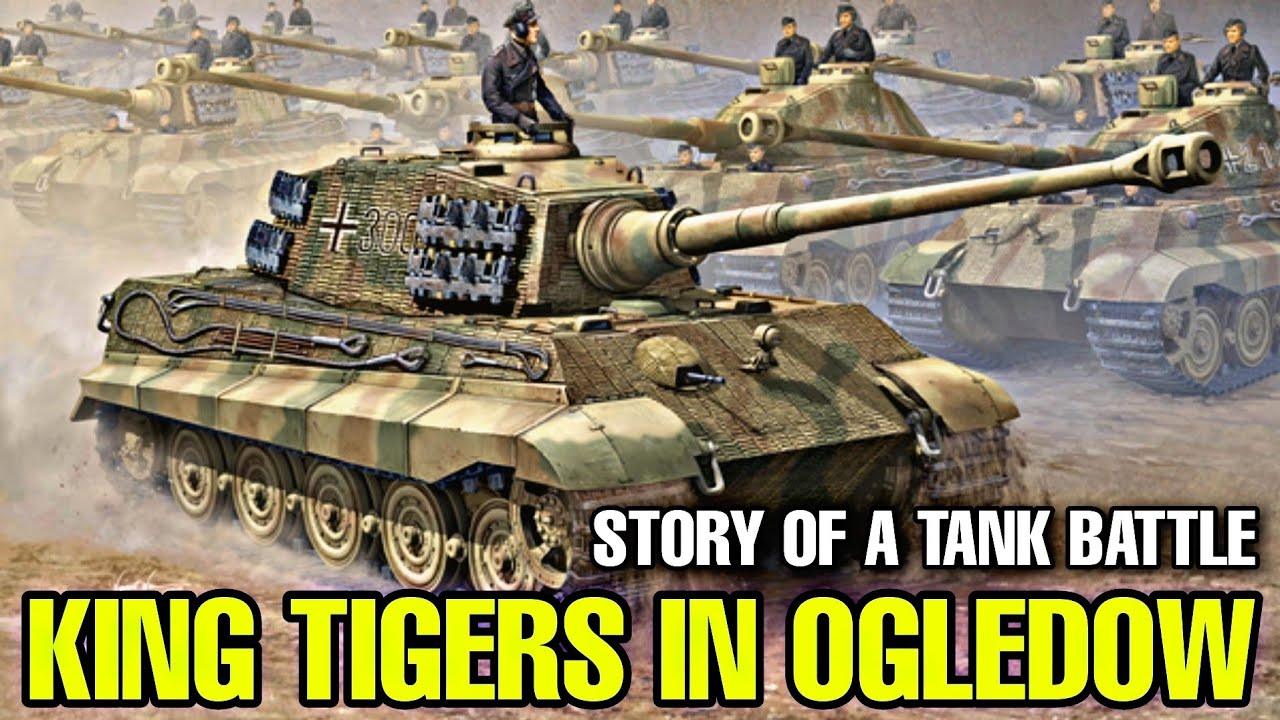 3 King Tigers vs T-34-85s - Tank Battle of Oględ&oacute;w, Poland