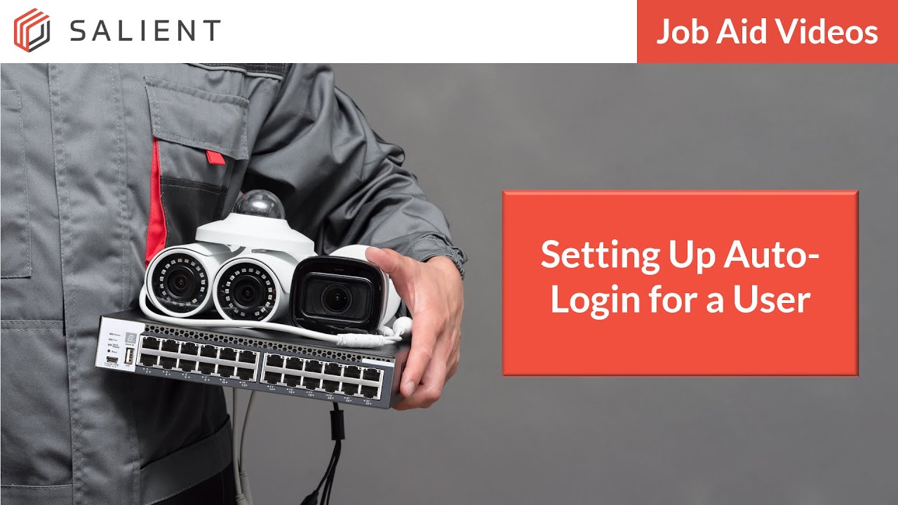 Setting Up Auto Login for a User