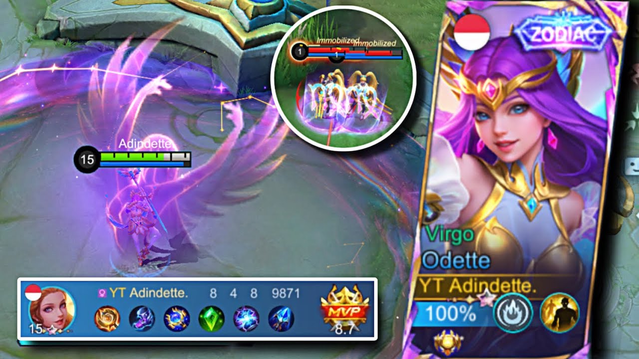 SENENG LIAT EFEK TERBARU ODETTE VIRGO, TAPI KOK GW NGAMUK YAH INGAME ? 😁