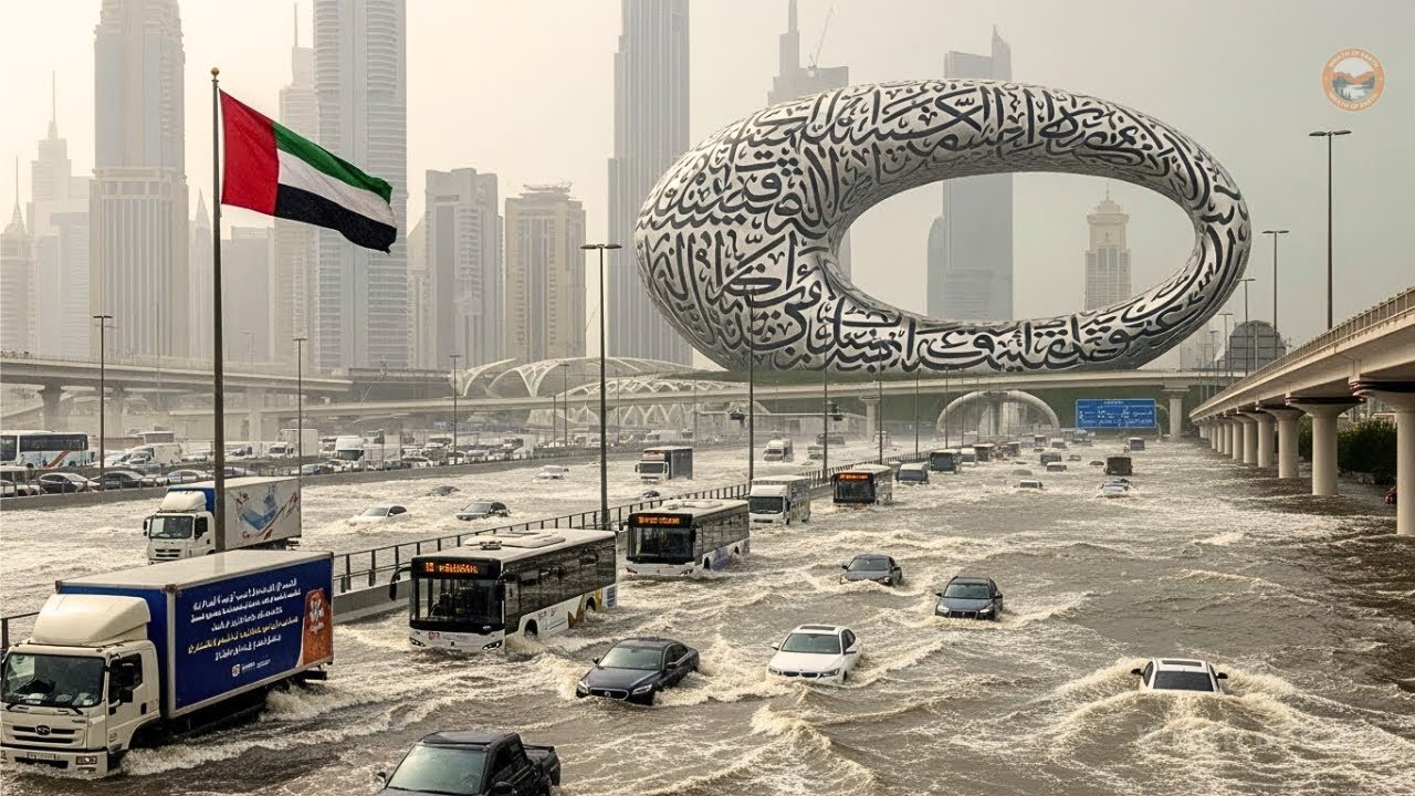 CHAOS in Dubai: Massive Floods PARALYZE Airport & City! (Breaking News)