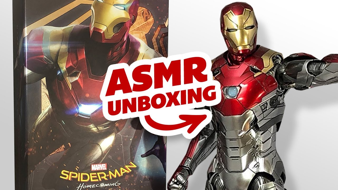 ASMR / Incredible Iron Man Figure Unboxing / Hot Toys Mark XLVII (47)