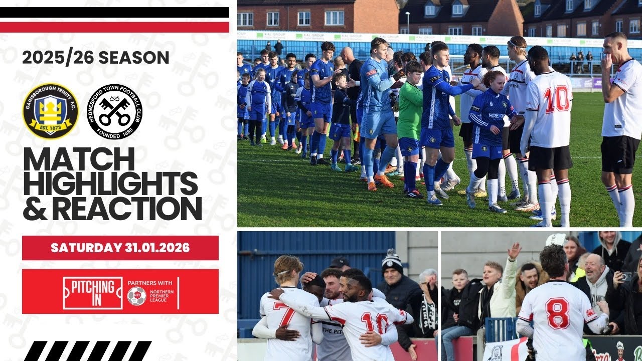Gainsborough Trinity v Hednesford Town | Highlights & Reaction
