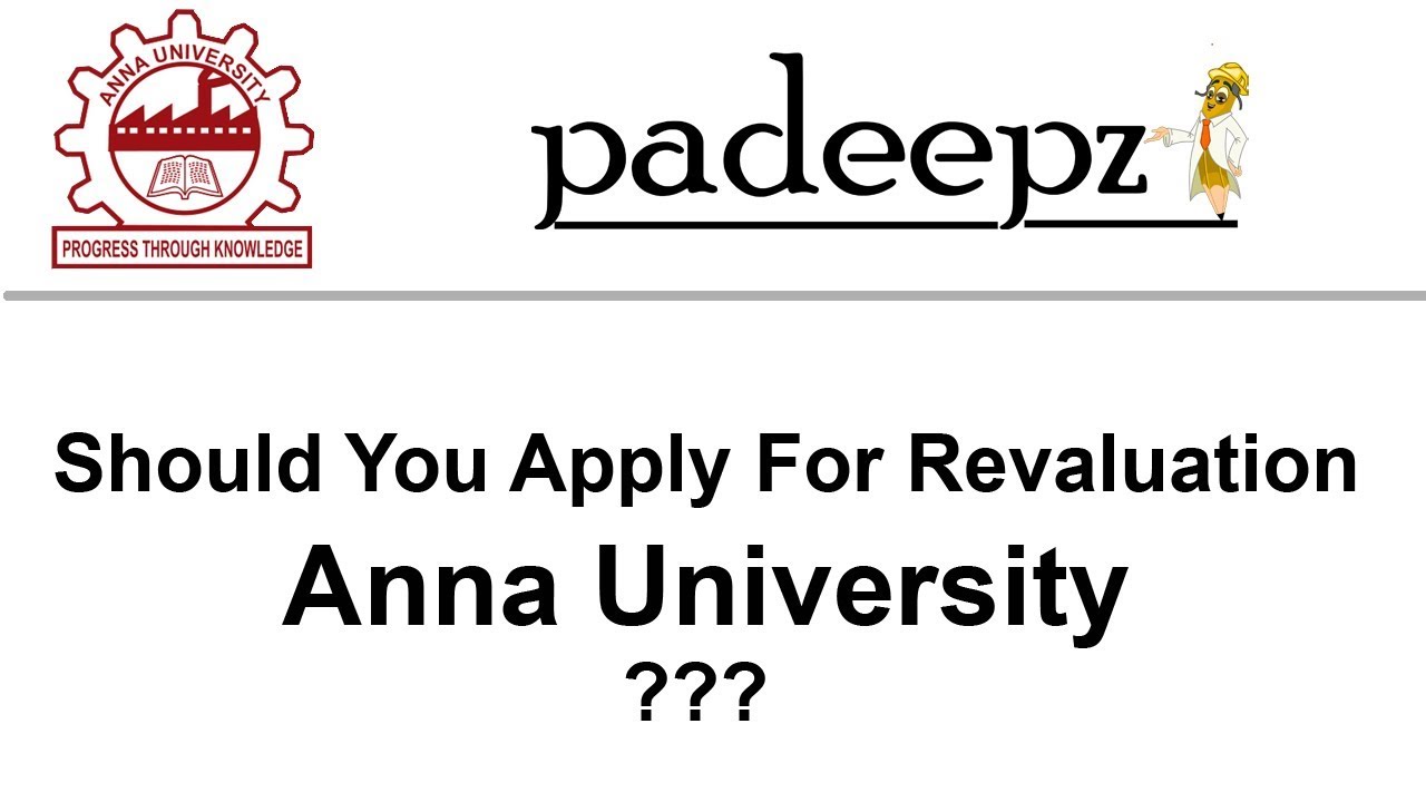 Anna University Revaluation Tips | Padeepz