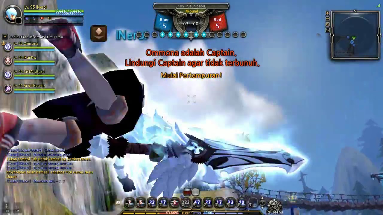 DN INA-Gladiator Rusuh Captain