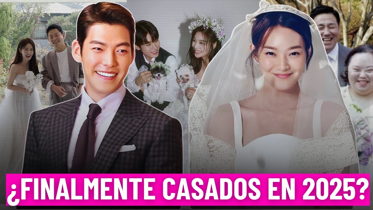 5 Parejas de Actores Coreanos que se Casaron en 2025 | ¡Tú No lo Sabías!