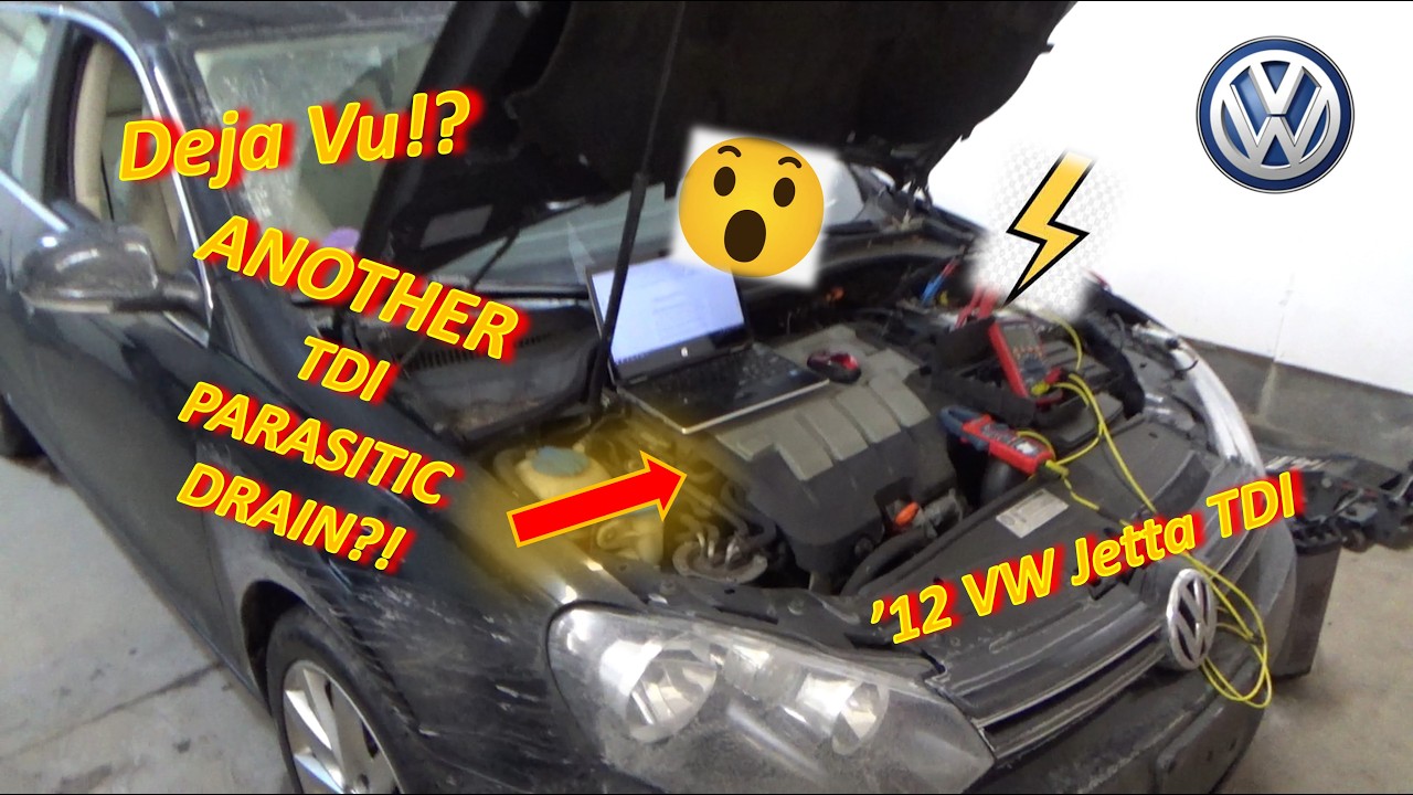 Опять... Очередной разряд батареи из-за паразитного разряда VW TDI?! (Универсал Jetta TDI 2012 года)