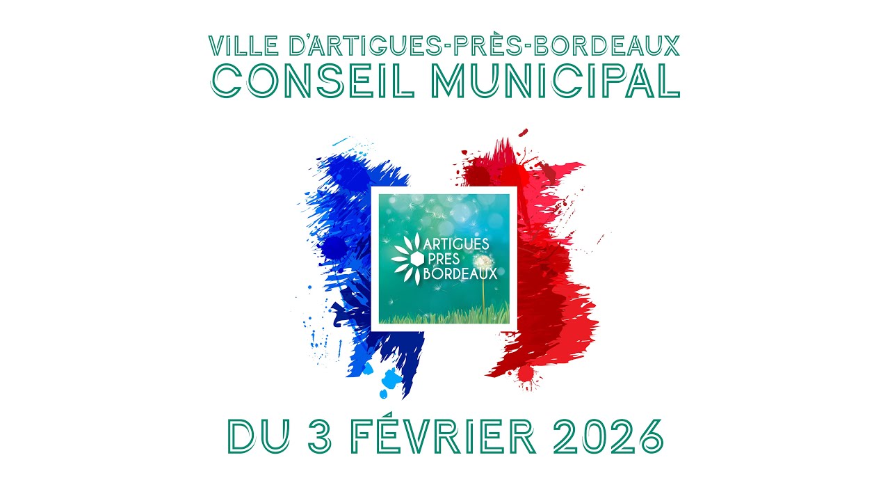 Conseil municipal du mardi 4 février 2026