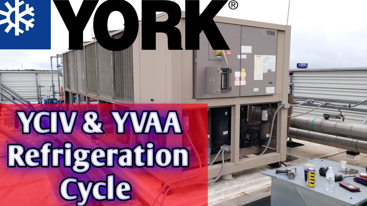 York Chiller Refrigeration Cycle - YCIV & YVAA AC