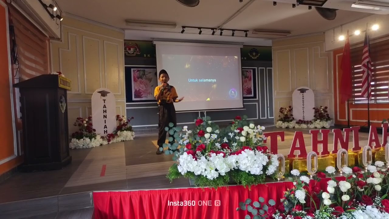 Persembahan Lagu Bintang oleh Adik Idris sempena Majlis Perpisahan Cikgu Kamalrudzaman
