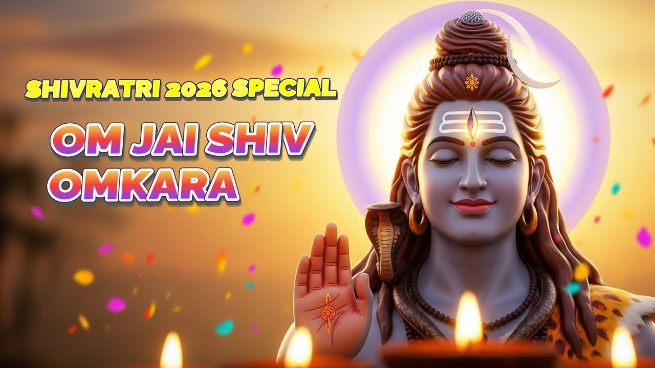 Om Jai Shiv Omkara | Morning Shiv Aarti | Peaceful Bhakti Song | Shivratri @KarmaTatva #trending 