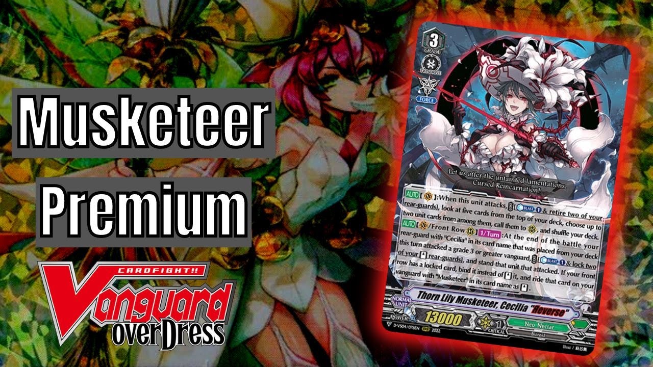 Musketeer Deck Profile | Neo Nectar Premium | Cecilia Reverse Deck | Musketeer Premium | May 2023