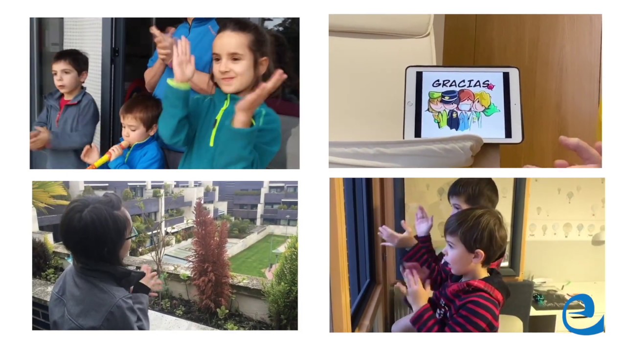 ¡Escolapias os aplaude desde casa!