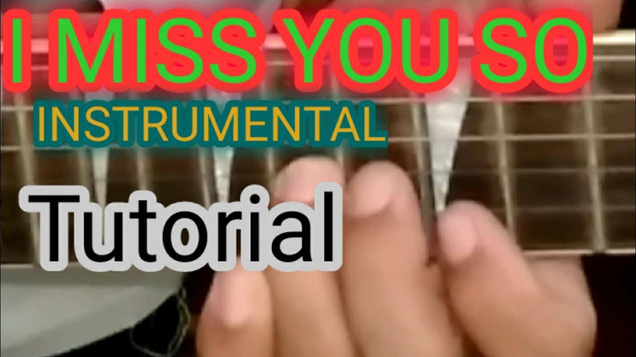 The Electromañac - I Miss You So - Instrumental -  GuitarTutorial