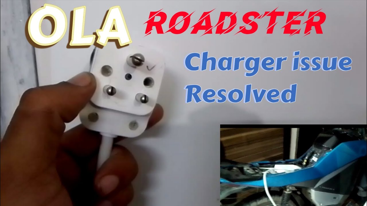 OLA Roadster Charger issue resolved| roadster charging|